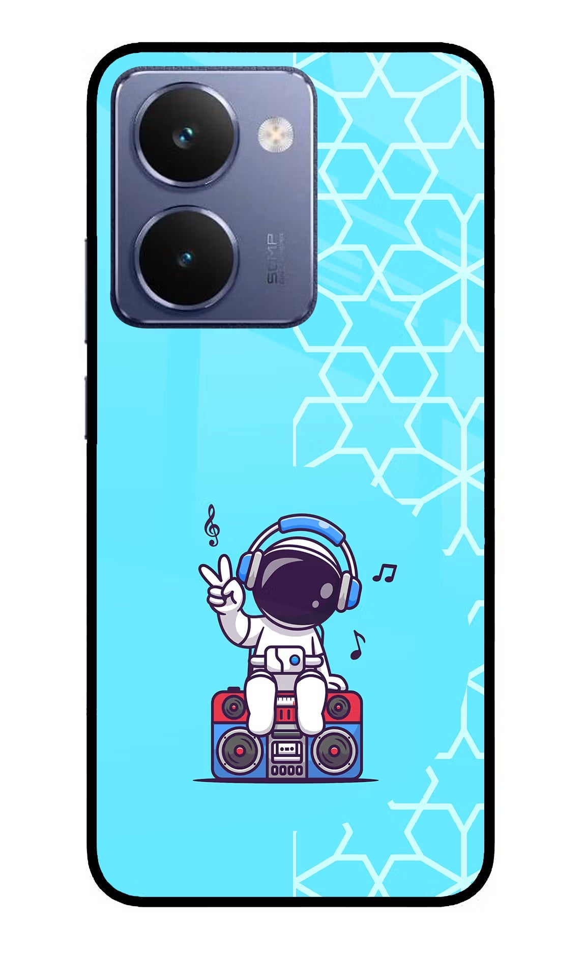 Cute Astronaut Chilling Realme P3 Ultra 5G Back Cover