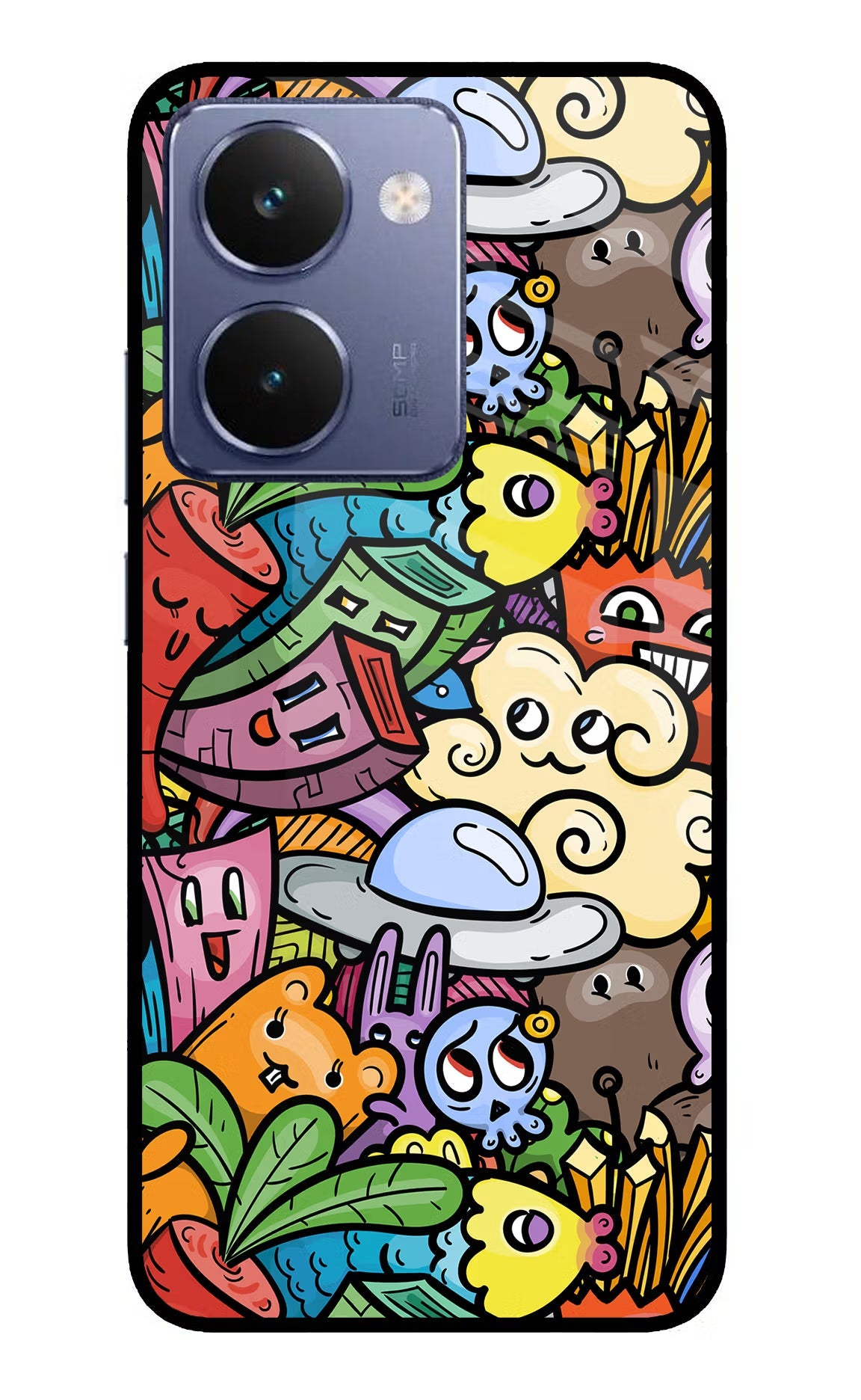 Veggie Doodle Realme P3 Ultra 5G Back Cover