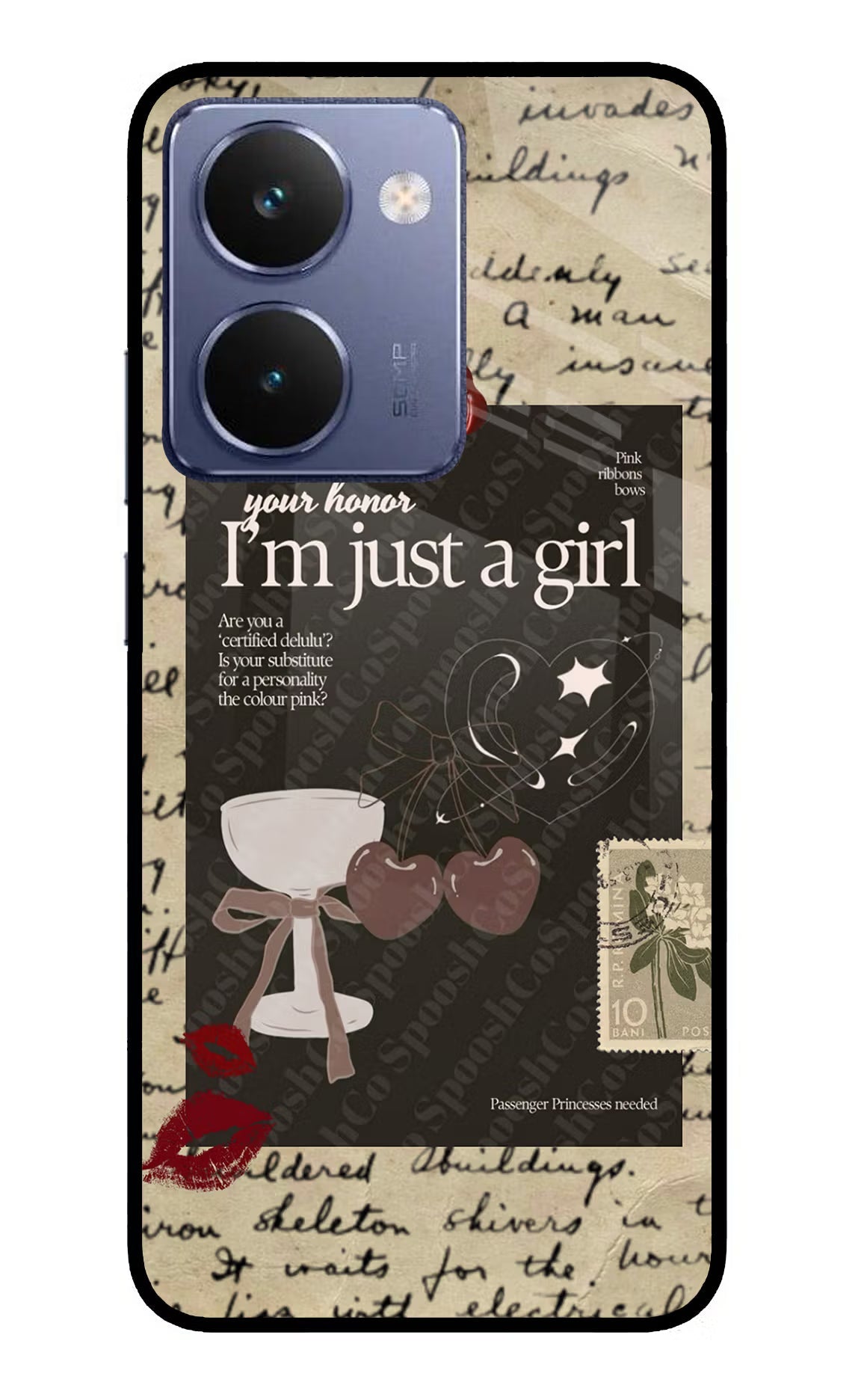 I am just a girl Realme P3 Ultra 5G Glass Case