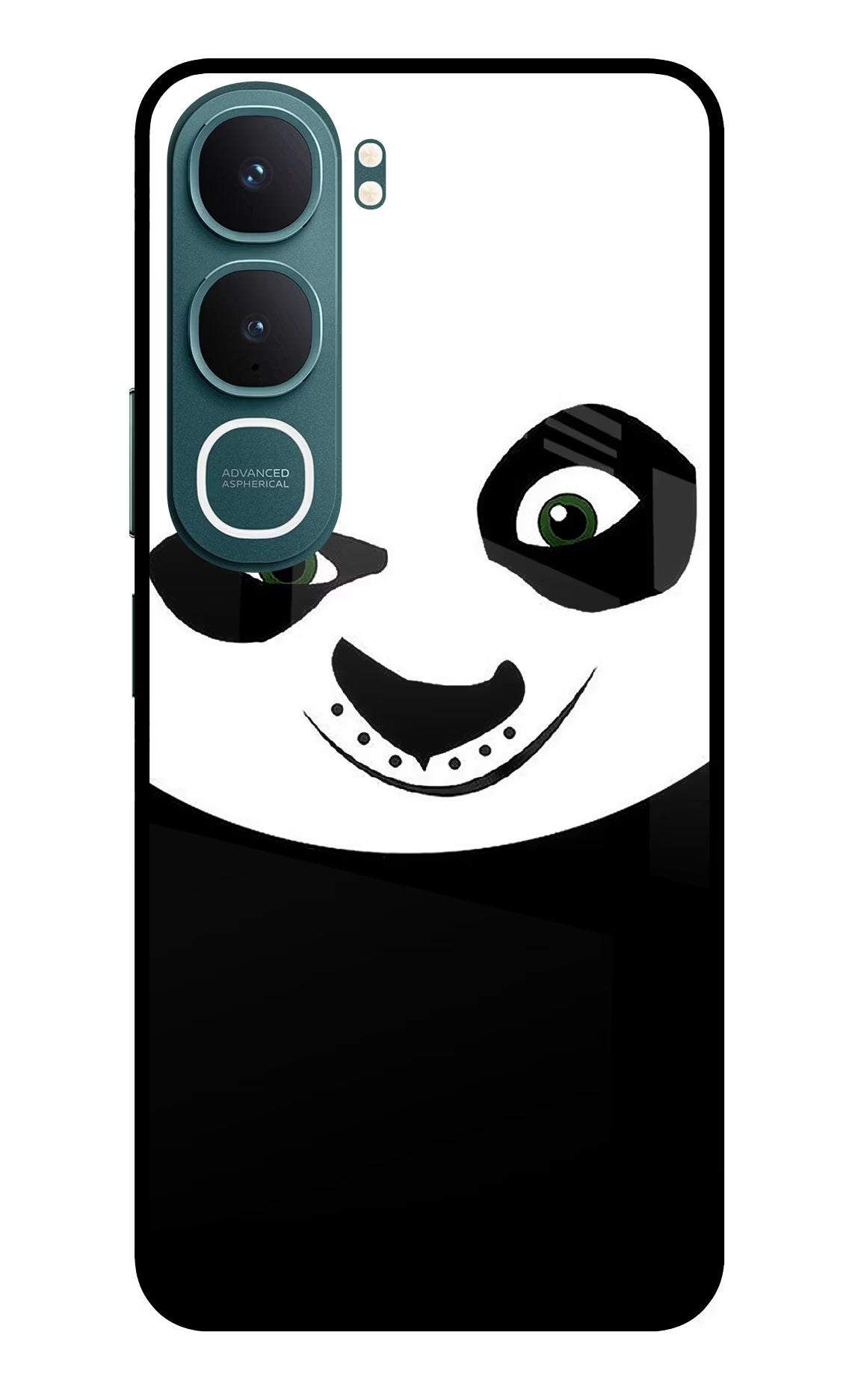 Panda Vivo Y31 5G Back Cover Glass Case - Hello Swanky
