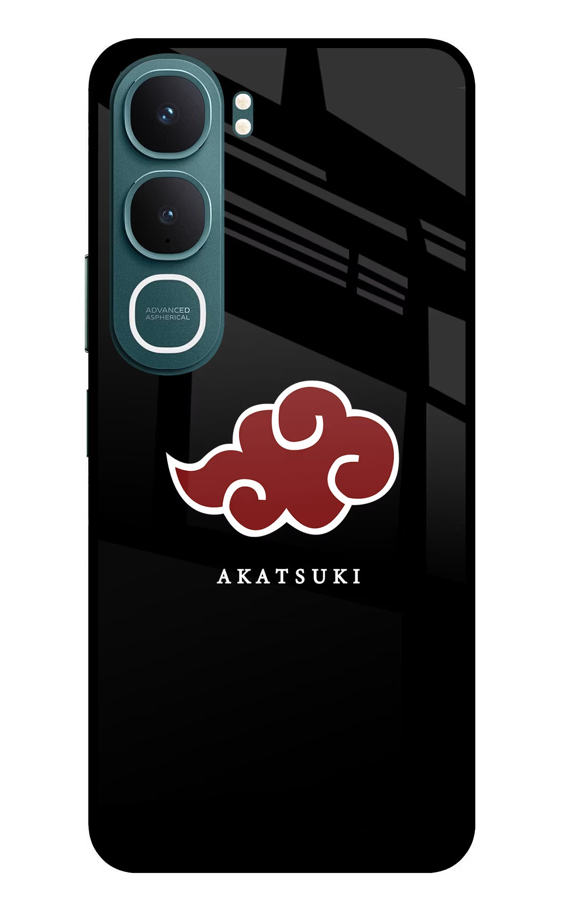 Akatsuki Vivo Y31 5G Back Cover Glass Case - Hello Swanky