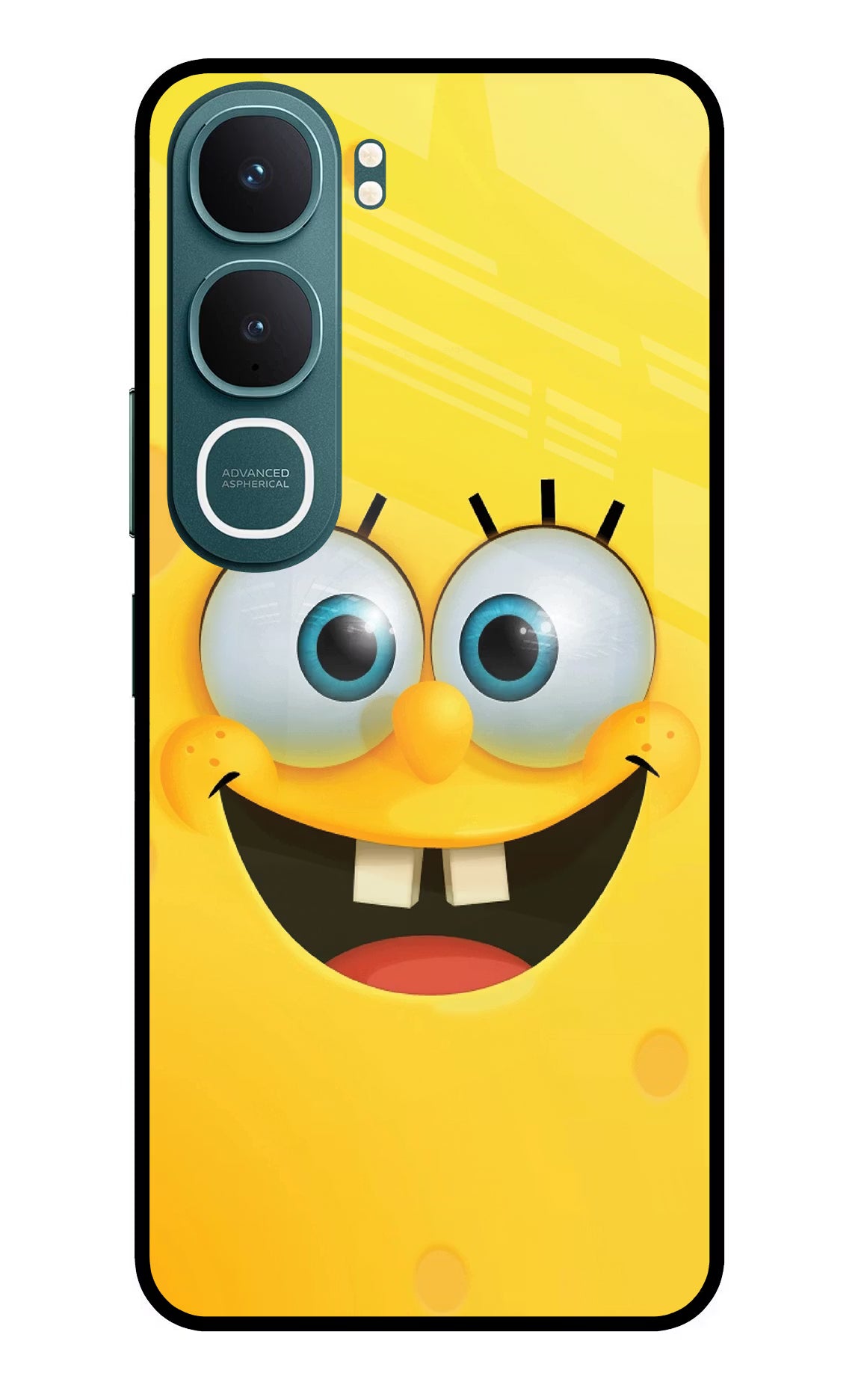 Sponge 1 Vivo Y31 5G Back Cover Glass Case - Hello Swanky