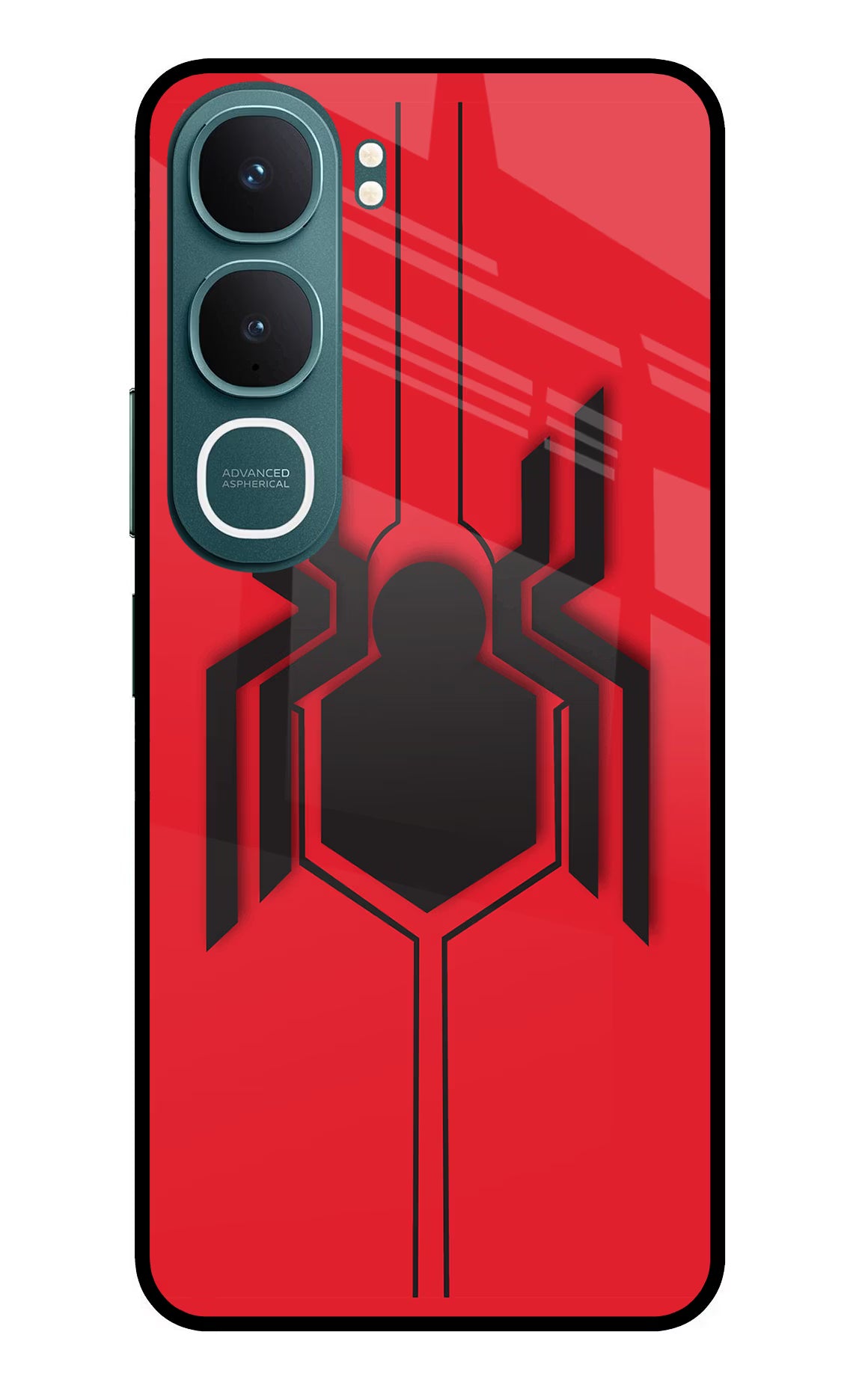 Spider Vivo Y31 5G Back Cover Glass Case - Hello Swanky