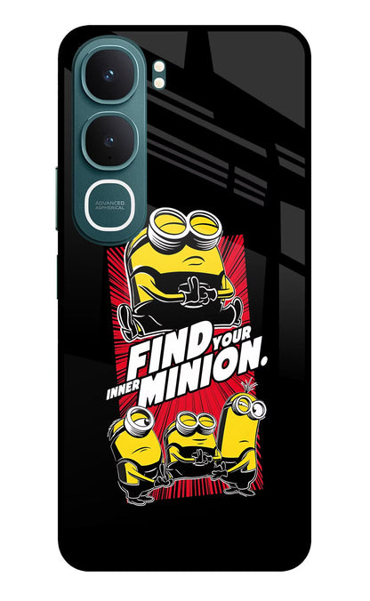 Find Your Inner Minion Vivo Y31 5G Back Cover Glass Case - Hello Swanky