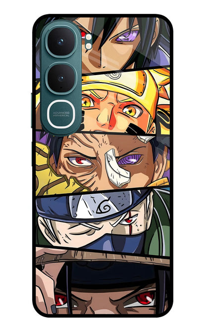 Naruto Character Vivo Y31 5G Back Cover Glass Case - Hello Swanky