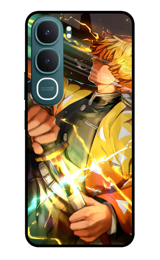Demon Slayer Vivo Y31 5G Back Cover Glass Case - Hello Swanky