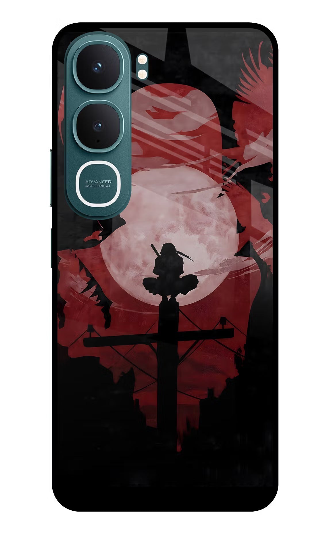 Naruto Anime Vivo Y31 5G Back Cover Glass Case - Hello Swanky