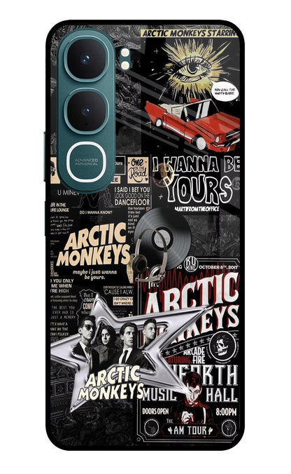 Arctic Monkeys Vivo Y31 5G Back Cover Glass Case - Hello Swanky