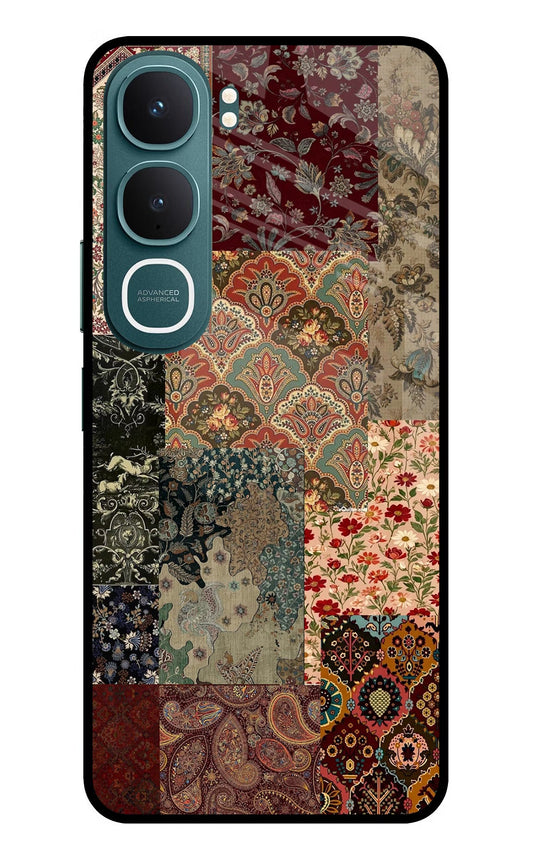 Desi Print Vivo Y31 5G Back Cover Glass Case - Hello Swanky