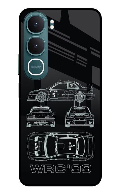 WRC'99 Vivo Y31 5G Back Cover Glass Case - Hello Swanky