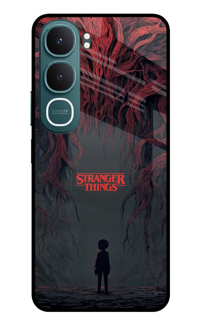 Ordinary Things Dark Side Vivo Y31 5G Back Cover Glass Case - Hello Swanky