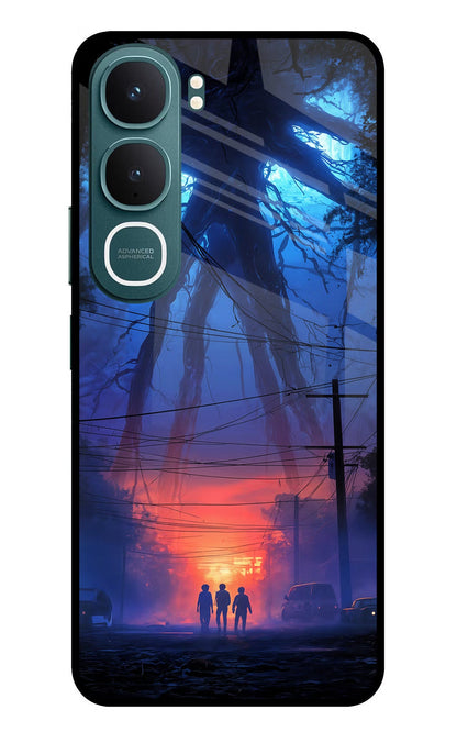 Ordinary Things Shadow Vivo Y31 5G Back Cover Glass Case - Hello Swanky