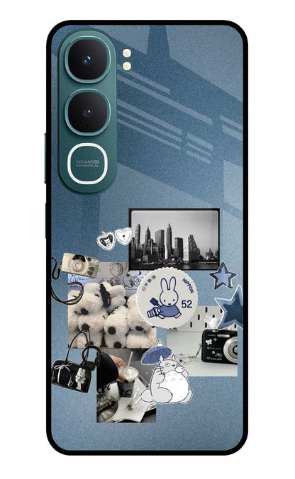 Miffy Vivo Y31 5G Back Cover Glass Case - Hello Swanky