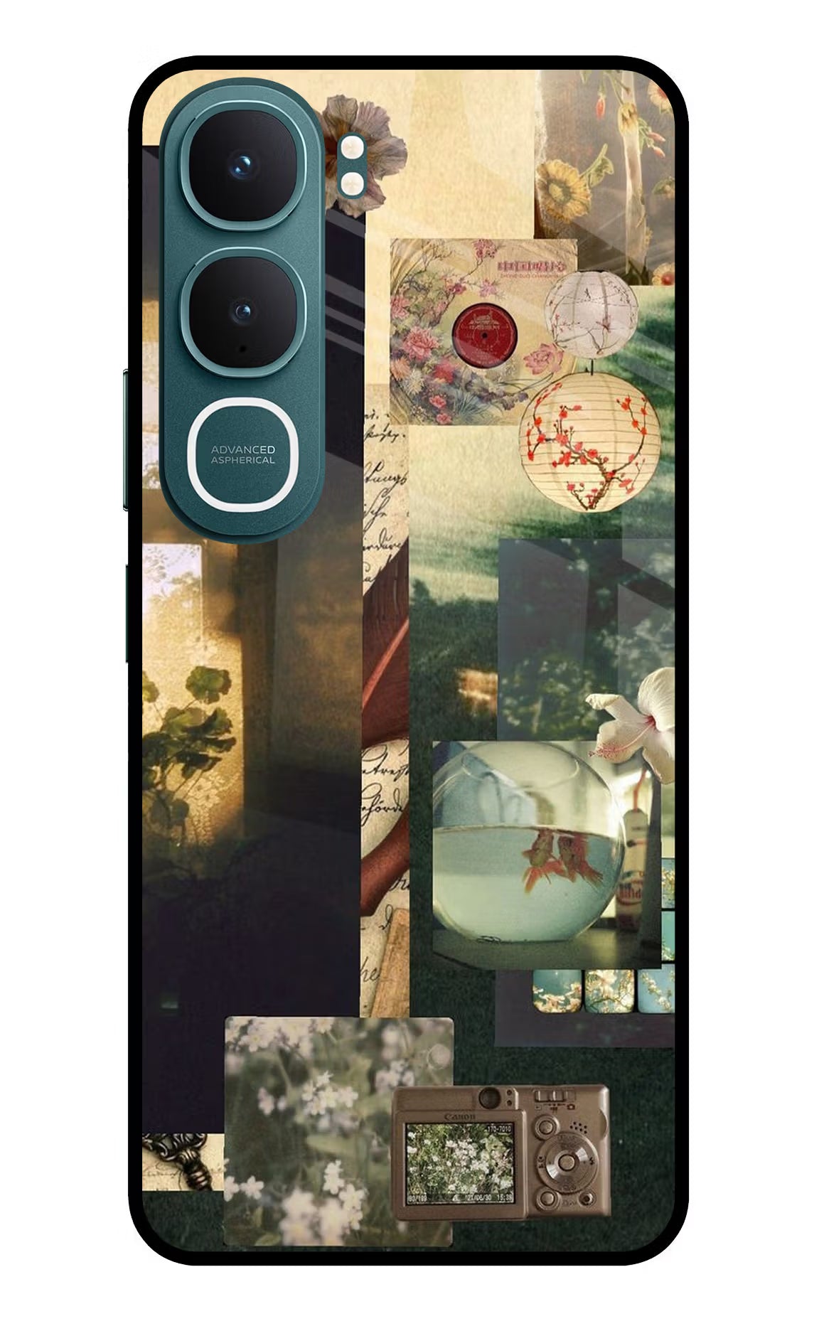 Summer Vivo Y31 5G Back Cover Glass Case - Hello Swanky