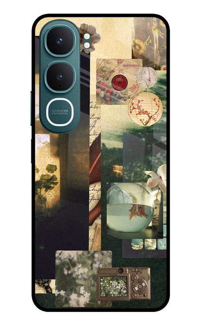 Summer Vivo Y31 5G Back Cover Glass Case - Hello Swanky