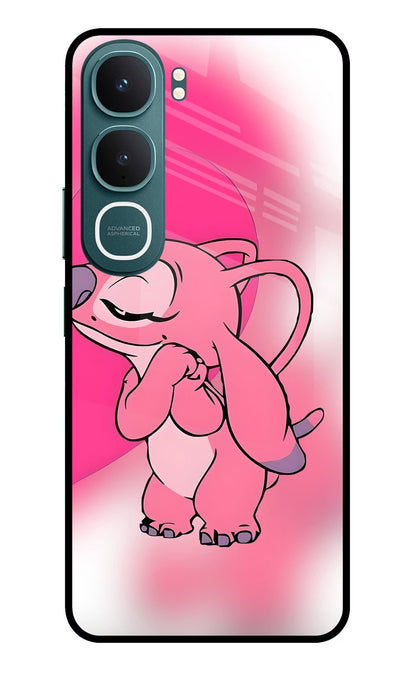 Angel Hug Vivo Y31 5G Back Cover Glass Case - Hello Swanky