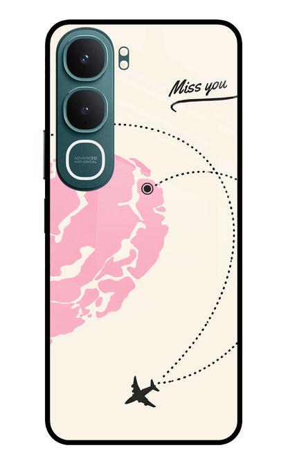 Miss Orbit Vivo Y31 5G Back Cover Glass Case - Hello Swanky