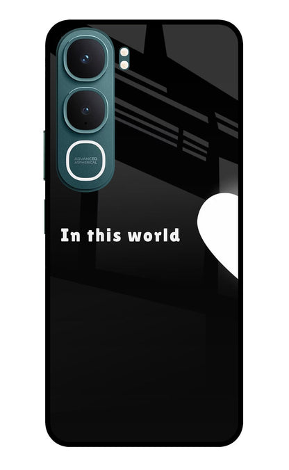 This World Vivo Y31 5G Back Cover Glass Case - Hello Swanky