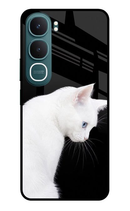 Snow Gaze Vivo Y31 5G Back Cover Glass Case - Hello Swanky