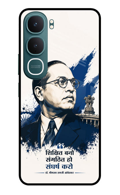 Dr. Ambedkar Visionary Vivo Y31 5G Back Cover Glass Case - Hello Swanky