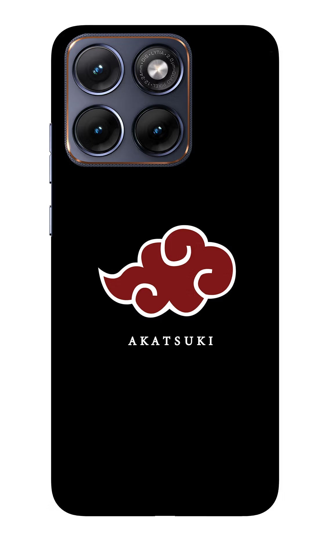 Akatsuki Moto Edge 70 Fusion Back Cover Glass Case - Hello Swanky