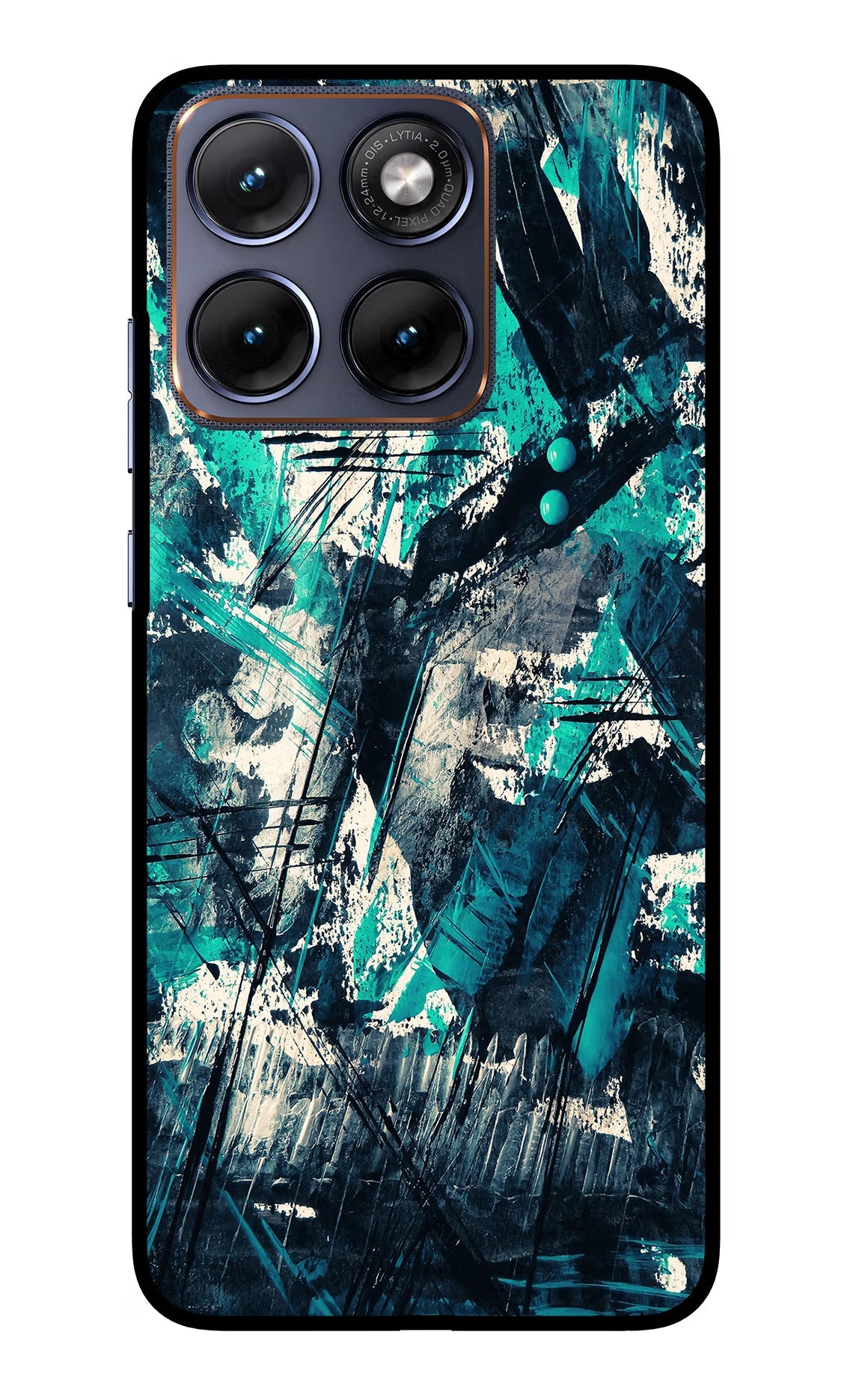 Artwork Moto Edge 70 Fusion Back Cover Glass Case - Hello Swanky