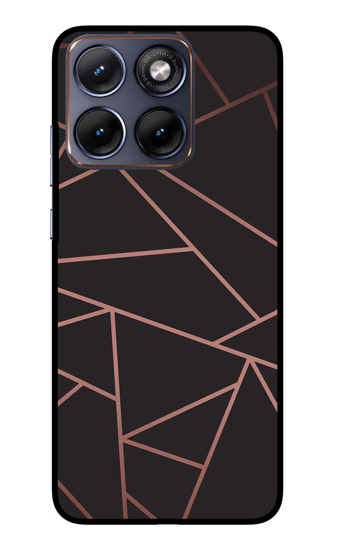 Geometric Pattern Moto Edge 70 Fusion Back Cover Glass Case - Hello Swanky