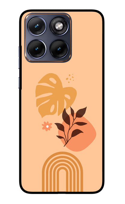 Bohemian Art Moto Edge 70 Fusion Back Cover Glass Case - Hello Swanky