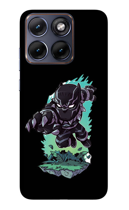 Black Panther Moto Edge 70 Fusion Back Cover Glass Case - Hello Swanky