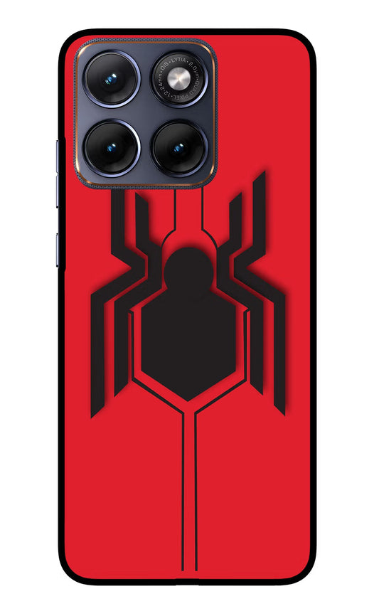 Spider Moto Edge 70 Fusion Back Cover Glass Case - Hello Swanky