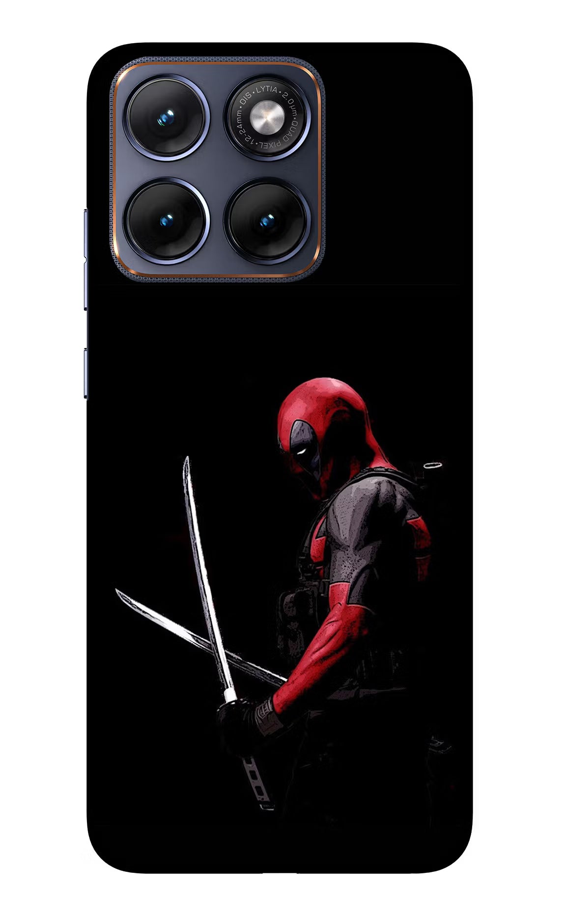 Deadpool Moto Edge 70 Fusion Back Cover Glass Case - Hello Swanky