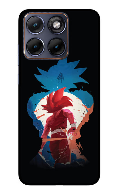 Goku Moto Edge 70 Fusion Back Cover Glass Case - Hello Swanky
