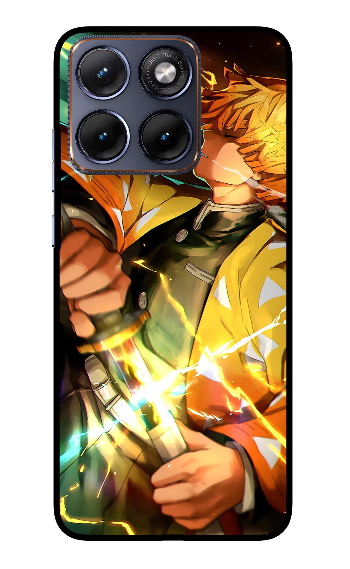 Demon Slayer Moto Edge 70 Fusion Back Cover Glass Case - Hello Swanky