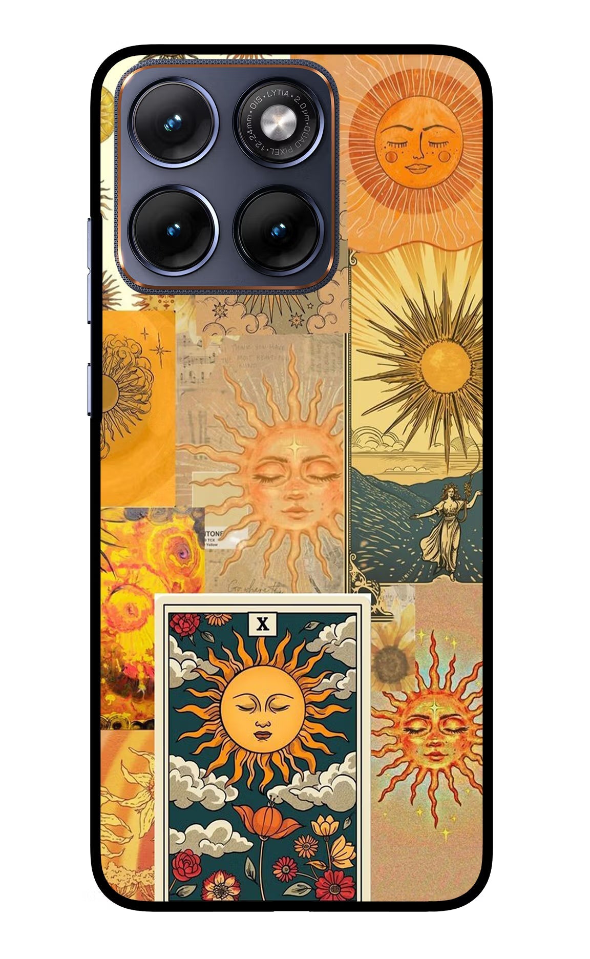 Sun Moto Edge 70 Fusion Back Cover Glass Case - Hello Swanky