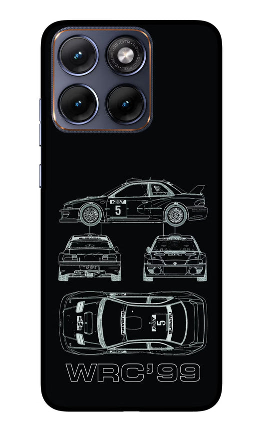 WRC'99 Moto Edge 70 Fusion Back Cover Glass Case - Hello Swanky