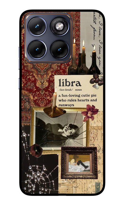 Libra Zodiac Moto Edge 70 Fusion Back Cover Glass Case - Hello Swanky