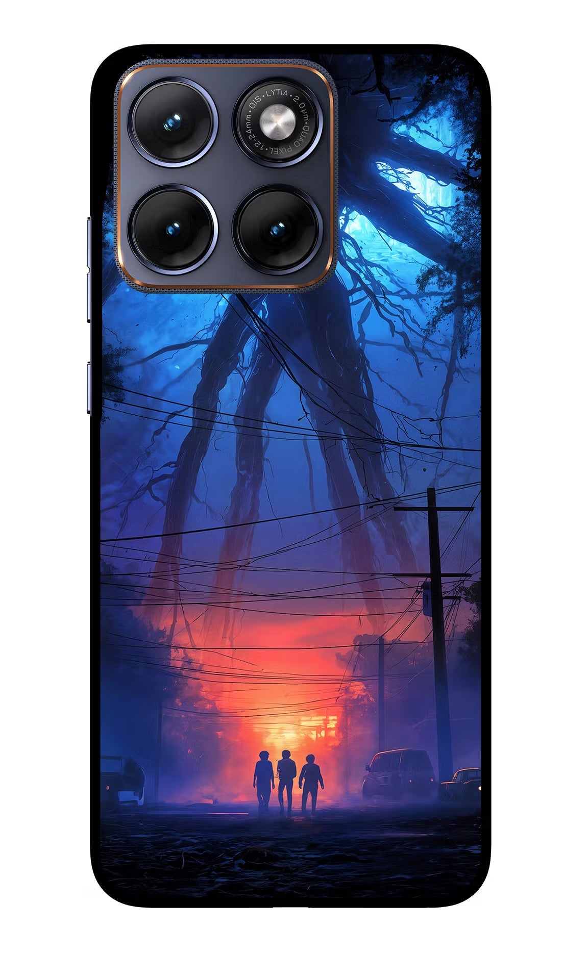 Ordinary Things Shadow Moto Edge 70 Fusion Back Cover Glass Case - Hello Swanky