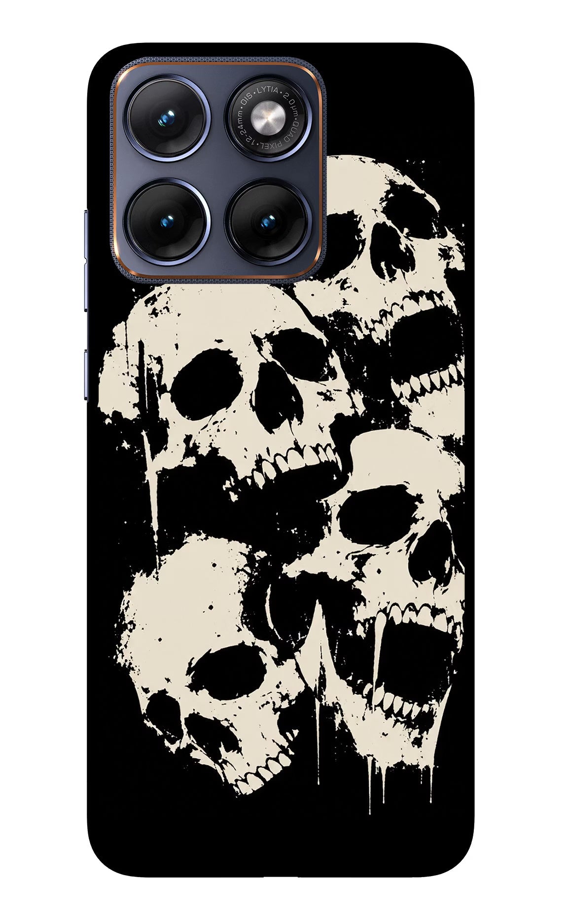 Dead Stack Moto Edge 70 Fusion Back Cover Glass Case - Hello Swanky