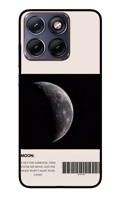 Moon Phase Moto Edge 70 Fusion Back Cover Glass Case - Hello Swanky