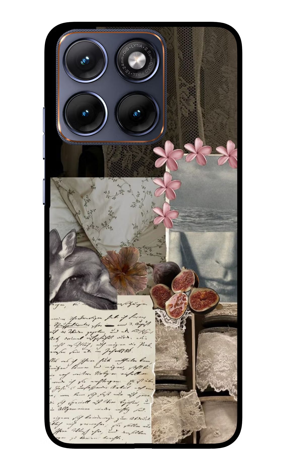 Midnight Sky Moto Edge 70 Fusion Back Cover Glass Case - Hello Swanky
