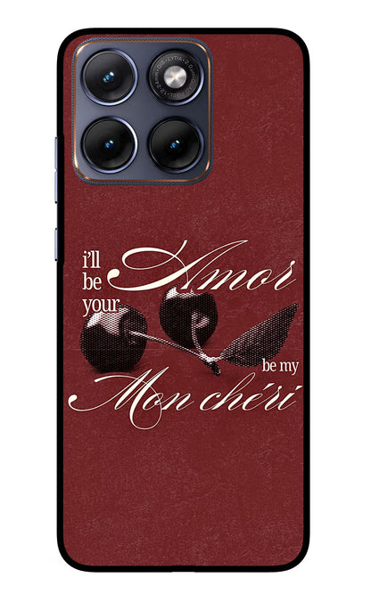 Velvet Cherry Moto Edge 70 Fusion Back Cover Glass Case - Hello Swanky