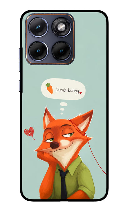 Nick Charm Moto Edge 70 Fusion Back Cover Glass Case - Hello Swanky