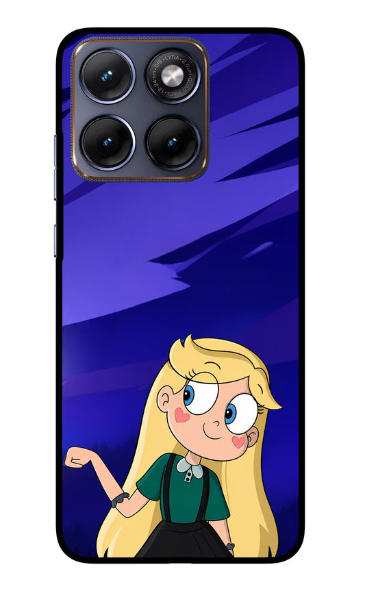 Star Glow Moto Edge 70 Fusion Back Cover Glass Case - Hello Swanky