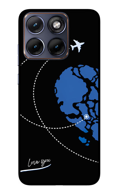 Love Orbit Moto Edge 70 Fusion Back Cover Glass Case - Hello Swanky