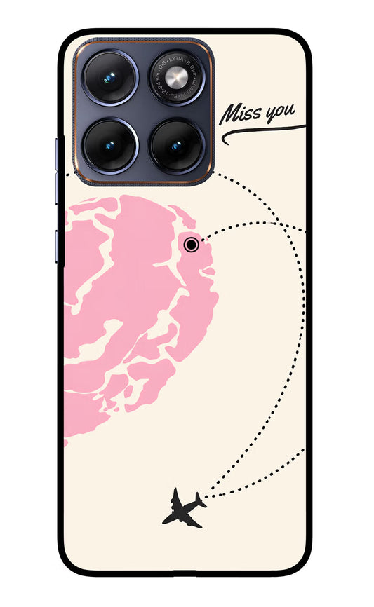 Miss Orbit Moto Edge 70 Fusion Back Cover Glass Case - Hello Swanky