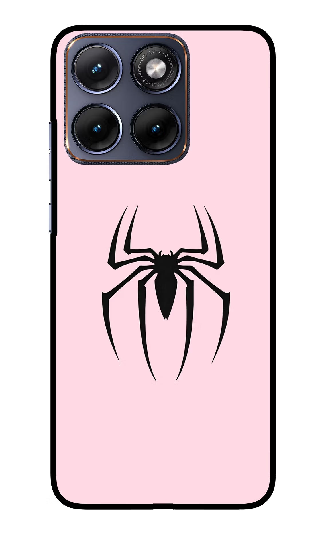Peter Symbol Moto Edge 70 Fusion Back Cover Glass Case - Hello Swanky
