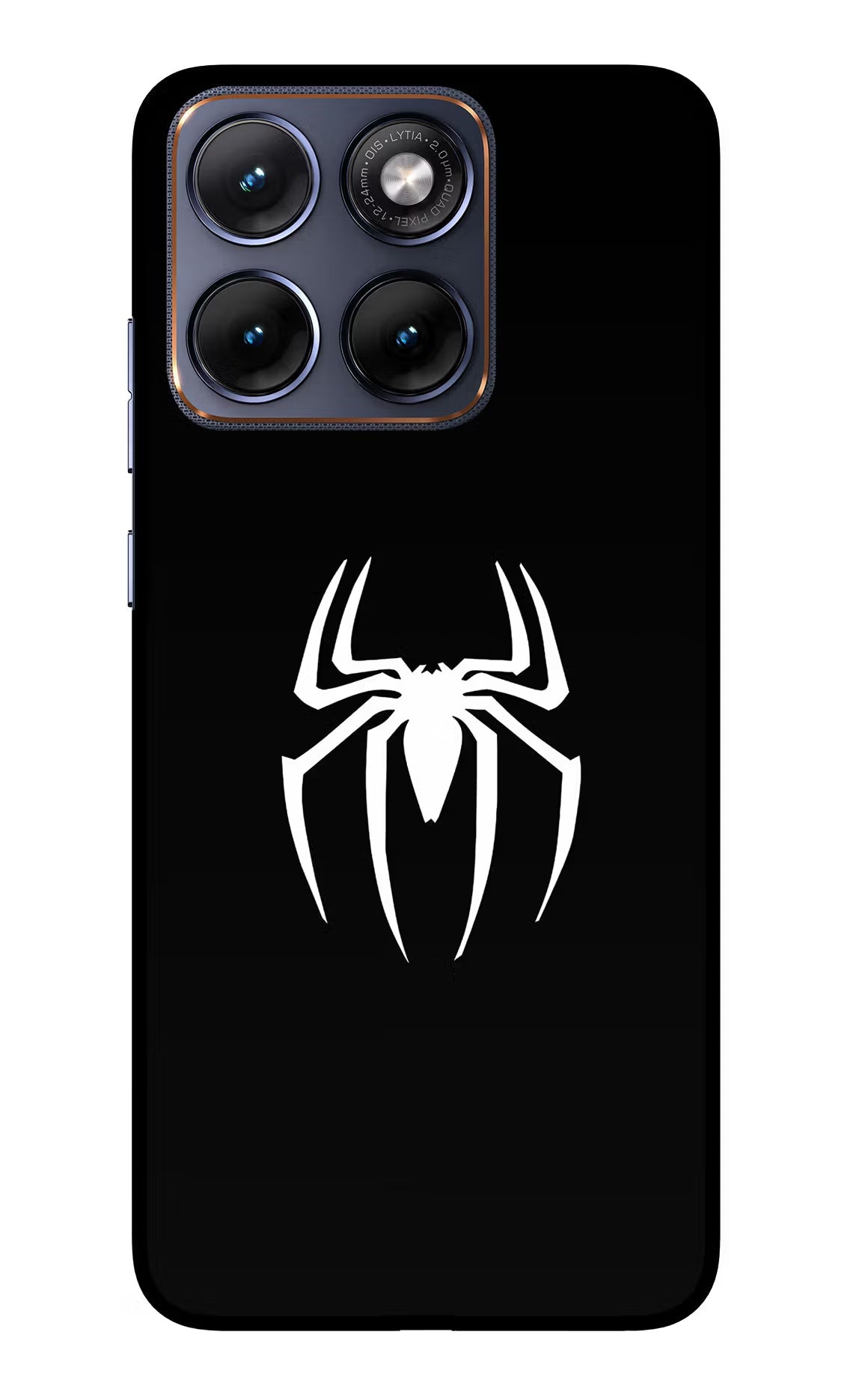 Miles Symbol Moto Edge 70 Fusion Back Cover Glass Case - Hello Swanky