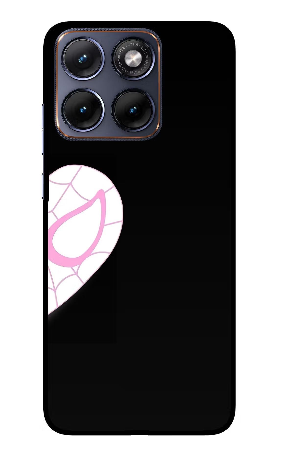 Gwen Mask Moto Edge 70 Fusion Back Cover Glass Case - Hello Swanky