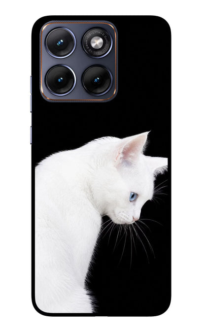 Snow Gaze Moto Edge 70 Fusion Back Cover Glass Case - Hello Swanky