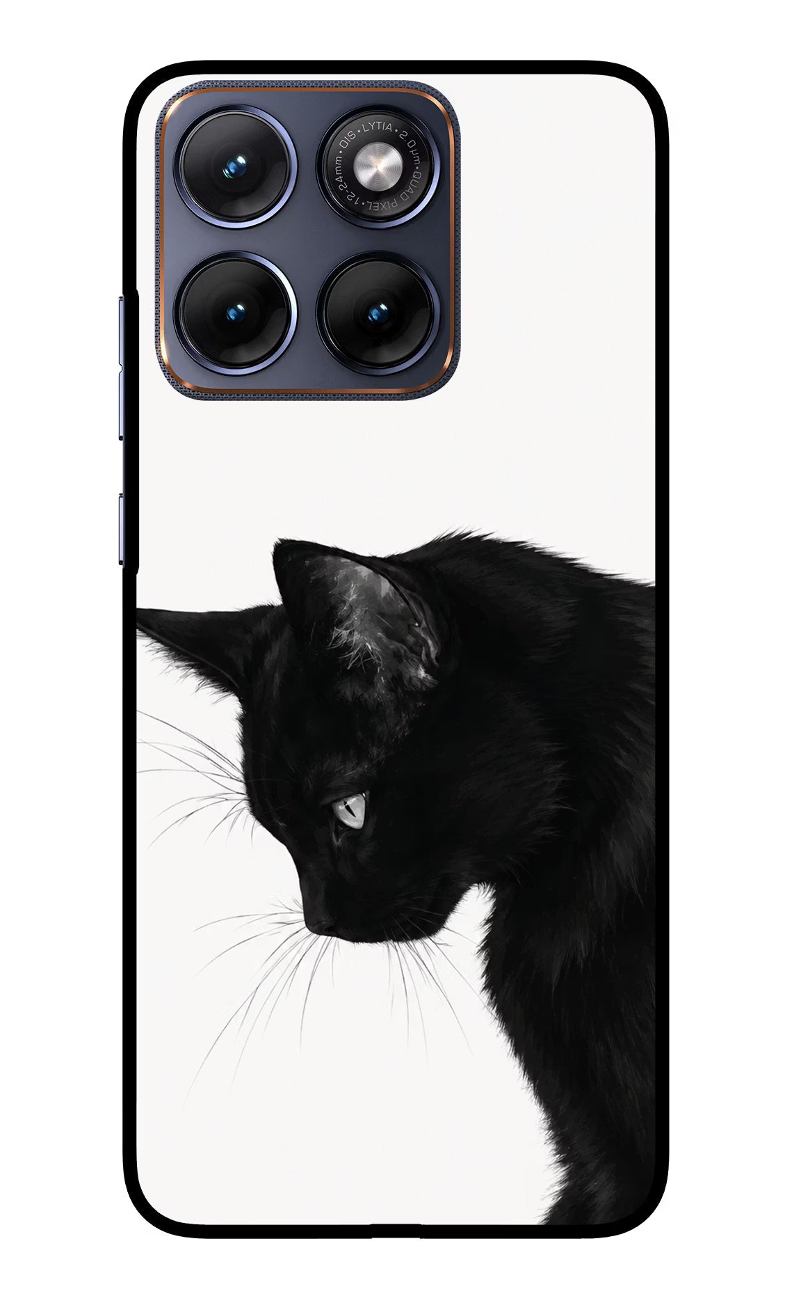 Shadow Gaze Moto Edge 70 Fusion Back Cover Glass Case - Hello Swanky